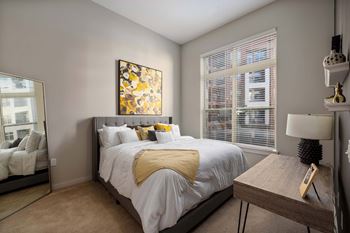 Oversized windows in select apartments